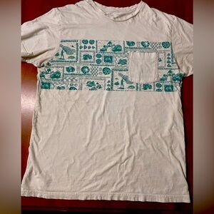 Patagonia brand men's tee shirt size Medium slim fit organic cotton